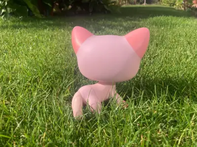 Littlest Pet Shop Gatito Rosa - miniatura 5