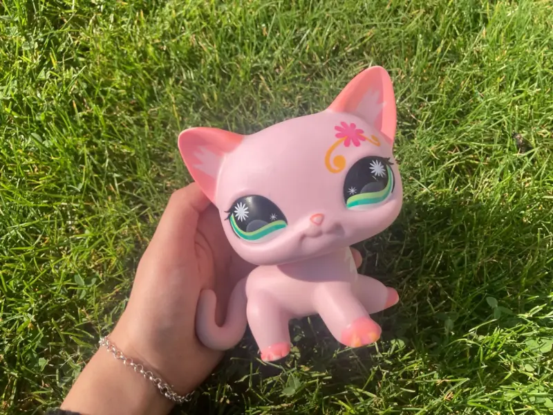 Littlest Pet Shop Gatito Rosa - 7
