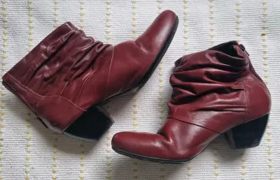 Botines burdeos - miniatura 1