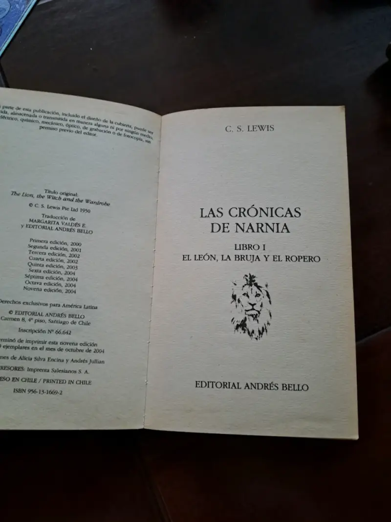 Libro El León, la Bruja y el Ropero - 2