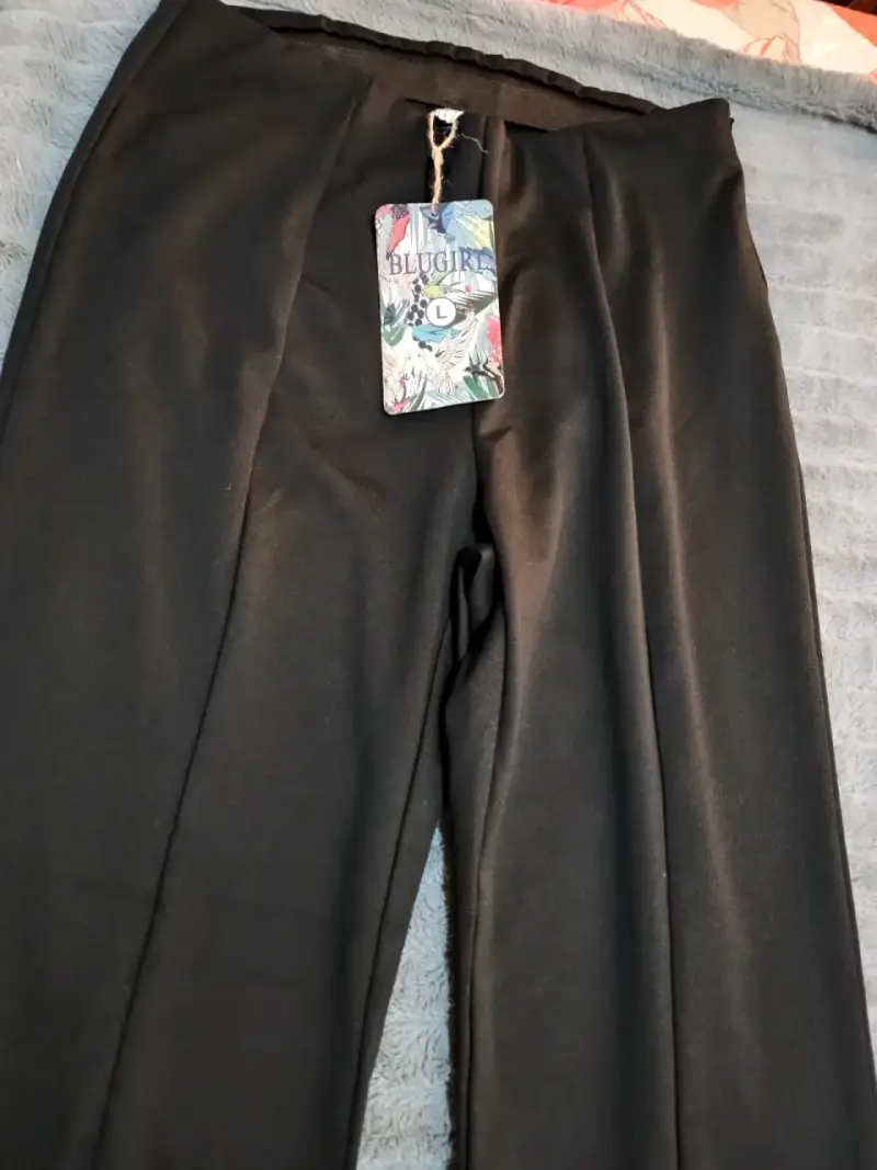 Pantalon Blugirl negro con etiqueta - 3