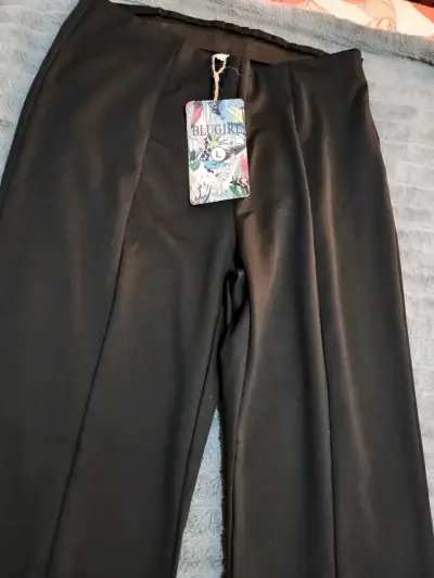 Pantalon Blugirl negro con etiqueta - miniatura 3