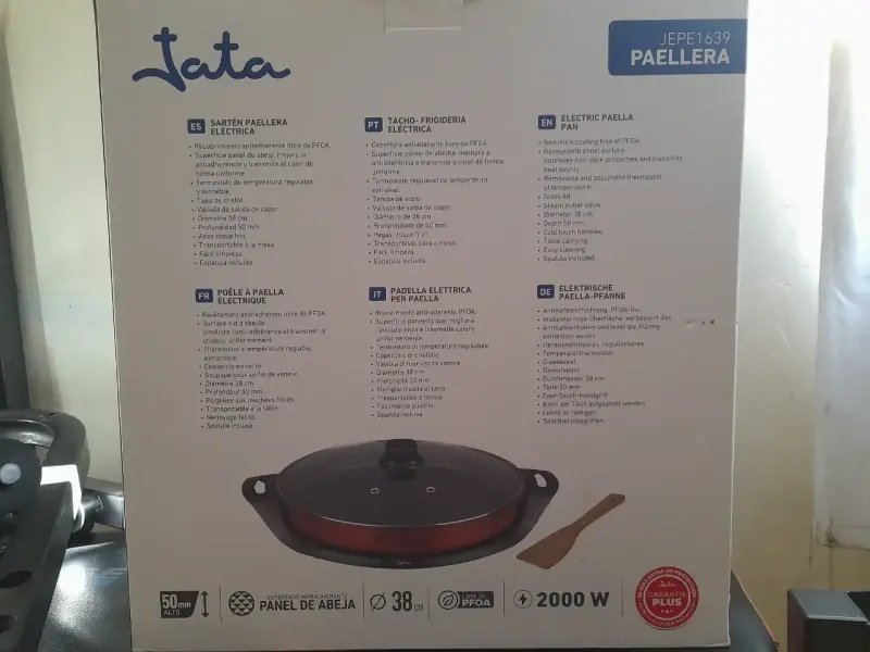 Paellera eléctrica Jata nueva - 2