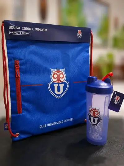 Kit Morral impermeable + Botella Club Universidad - miniatura 1