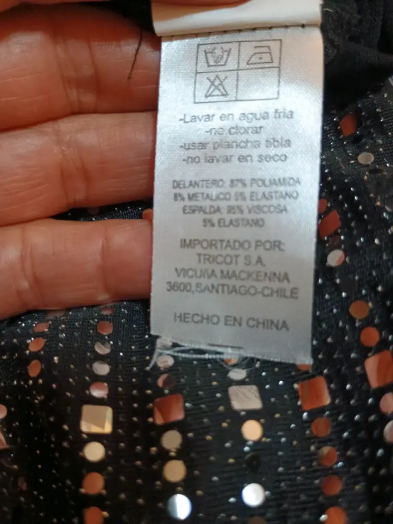 Pantalon Blugirl negro con etiqueta - 5