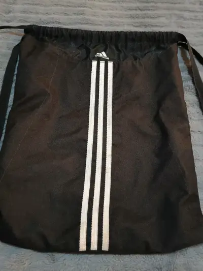Bolso gym negro Adidas - miniatura 1