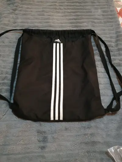 Bolso gym negro Adidas - miniatura 2