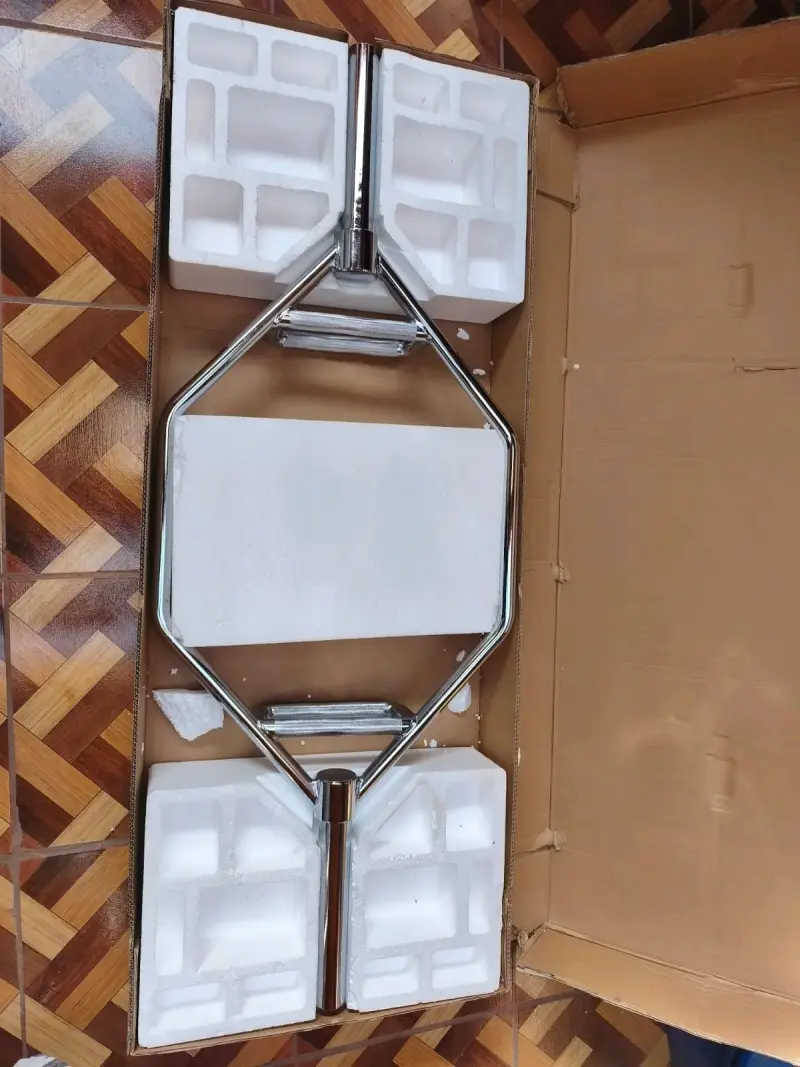 Barra hexagonal para ejercicios