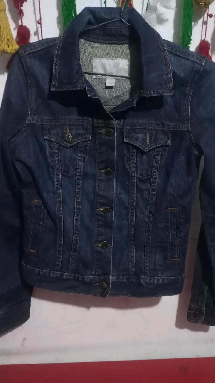 Chaqueta de mezclilla bordada para niña - 6