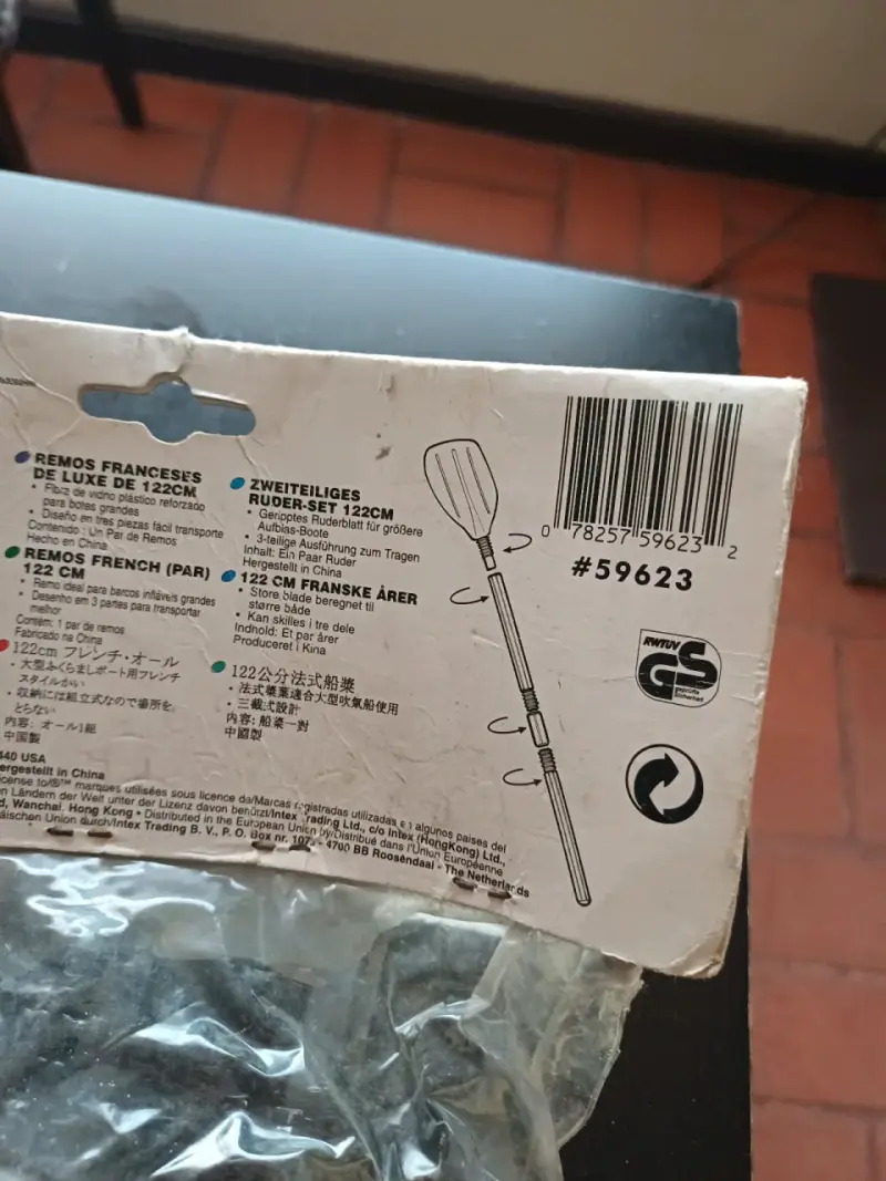 Remos franceses de lujo 122 cm - 1
