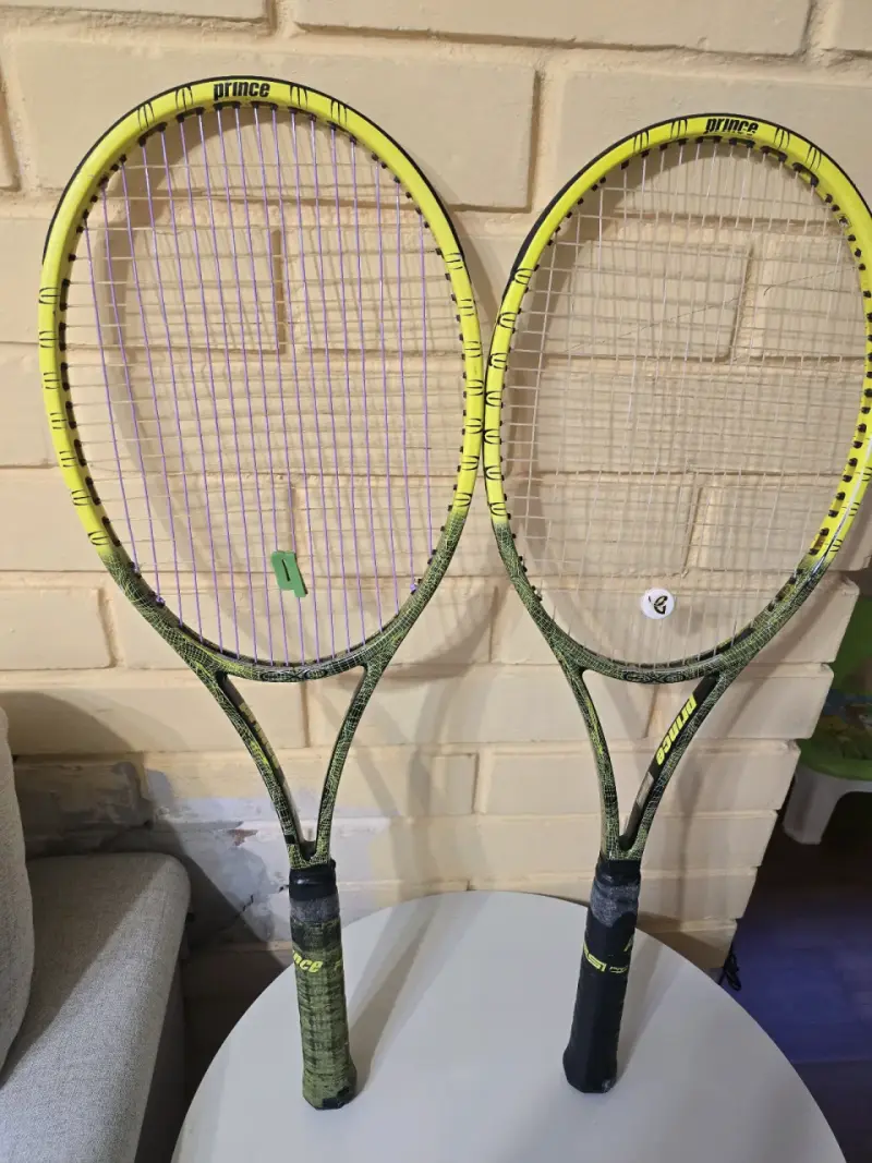 Raquetas de tenis Prince amarillas - 1