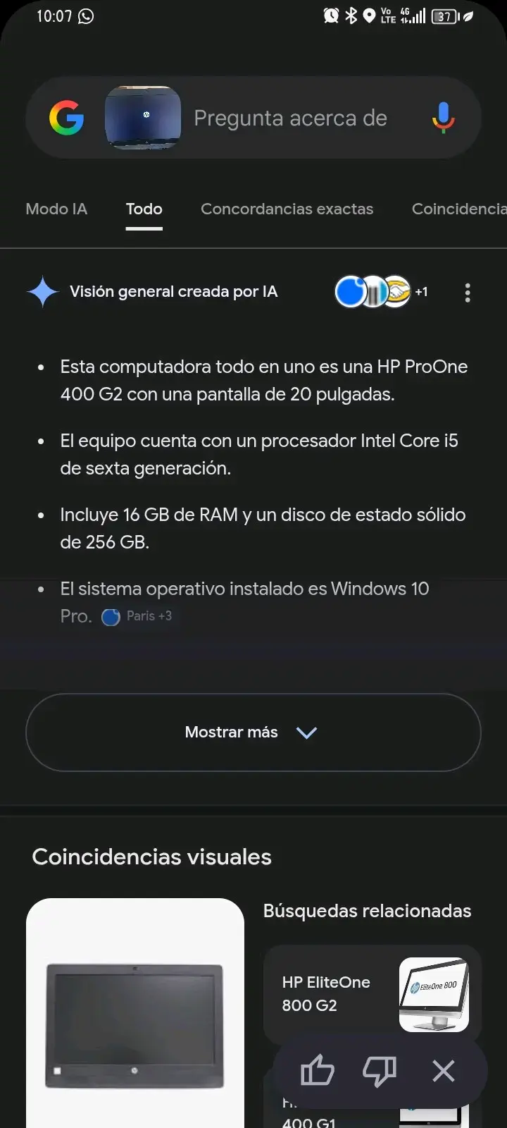 Monitor HP pantalla ancha - 6