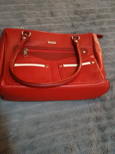 Cartera roja Mouton elegante - miniatura 1