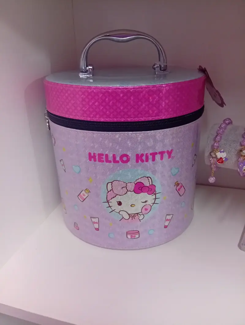 Neceser Hello Kitty rosa lila - 1