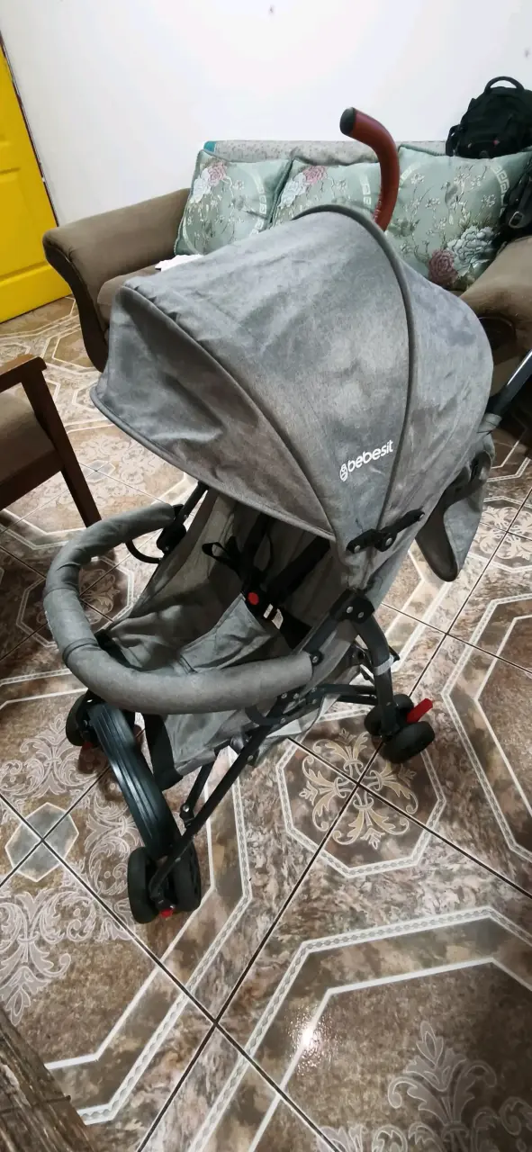 Coche para bebé gris Bebesit - 1