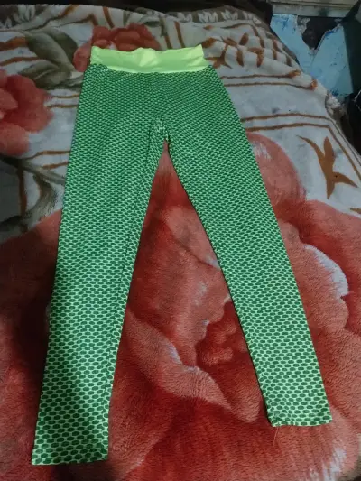 Leggings deportivos estampados verdes - miniatura 2