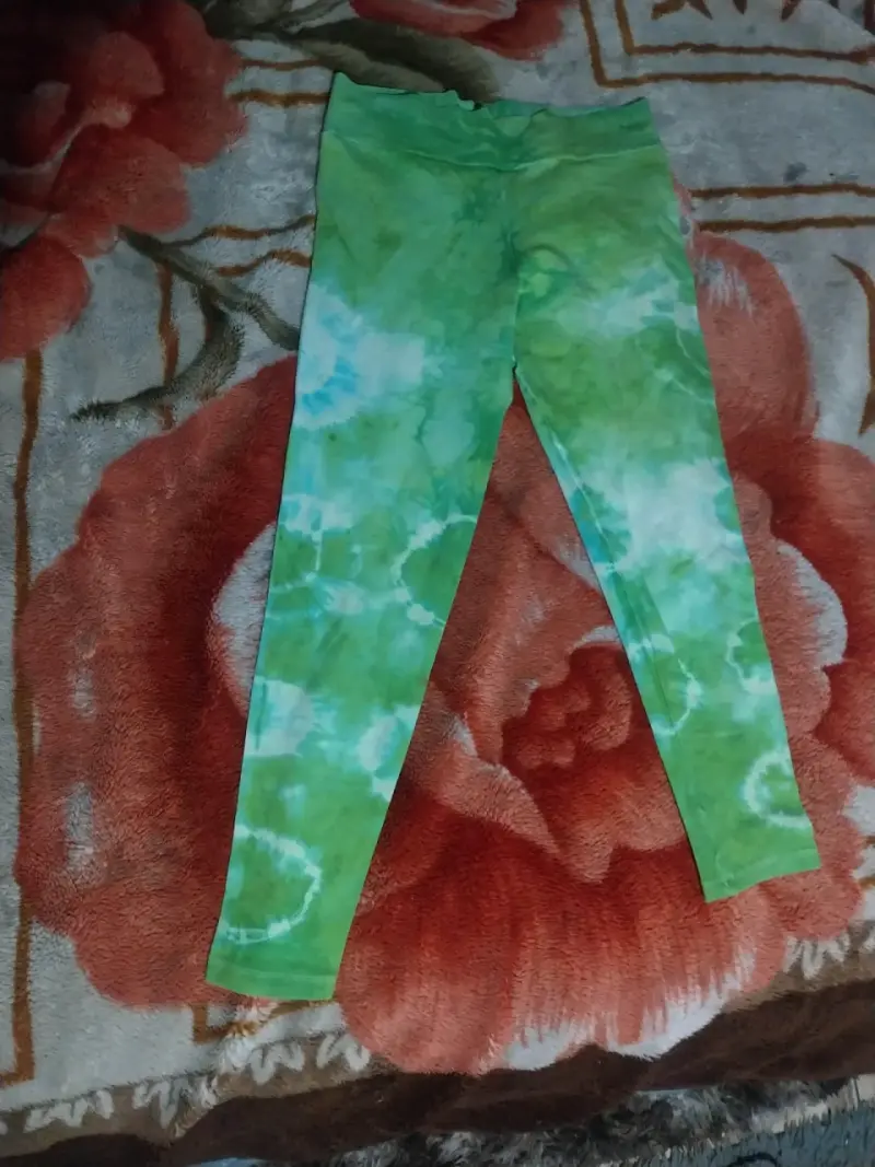 Leggings deportivos estampados verdes - 5