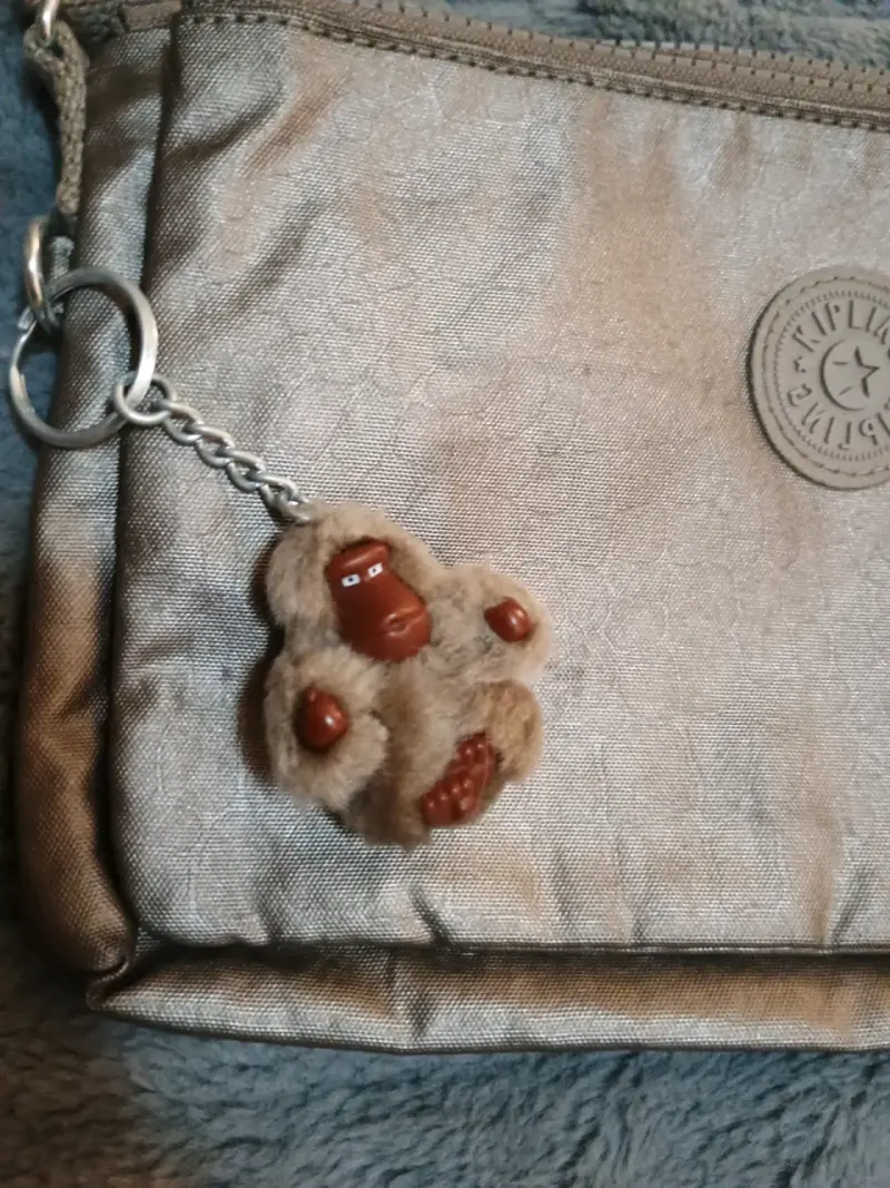 Cartera cruzada gris metálico - 3