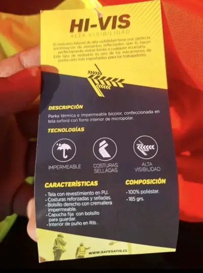 Chaqueta de alta visibilidad - miniatura 2