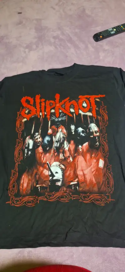 Polera negra de Slipknot - miniatura 1