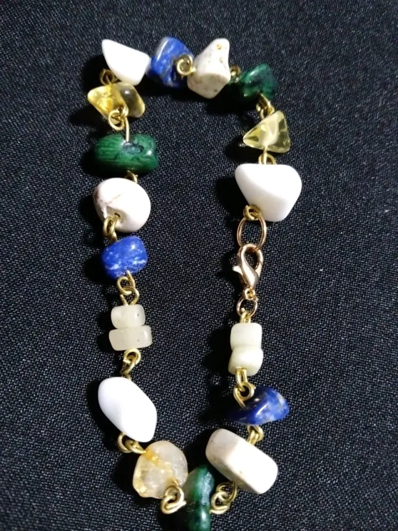 Paquete de 12 Pulseras de piedras zodiacales - 2