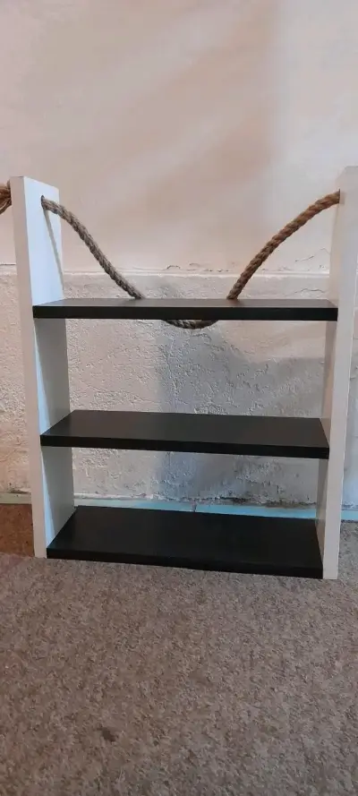 Repisa colgante de cuerda - miniatura 1