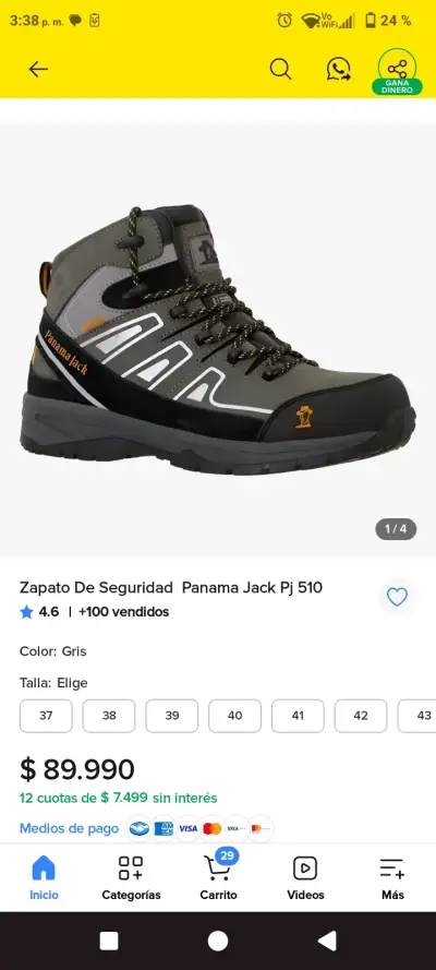 Zapatos de Seguridad - miniatura 3