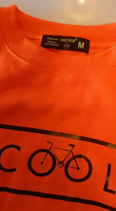 Polera reflectante naranja 'To Be Cool' - miniatura 3