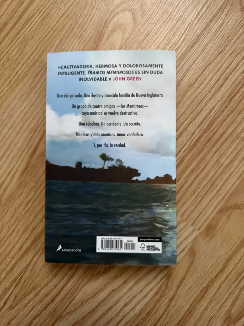 Libro Éramos mentirosos de E. Lockhart - 2