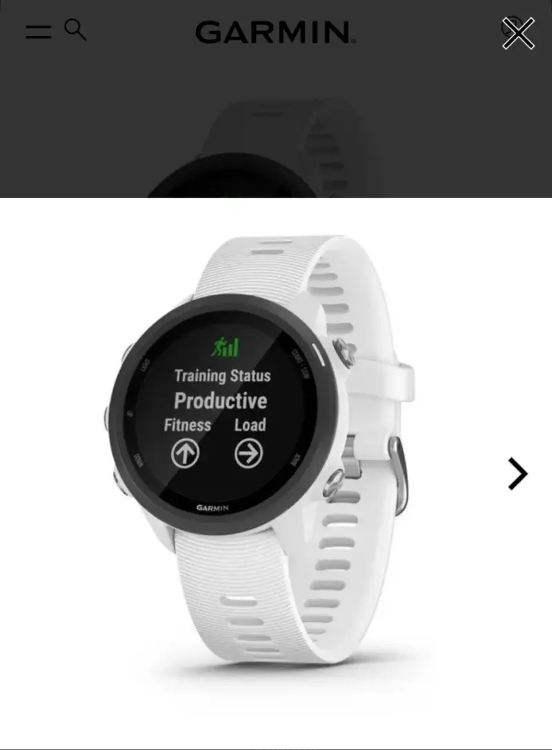 Reloj deportivo Garmin blanco - 3
