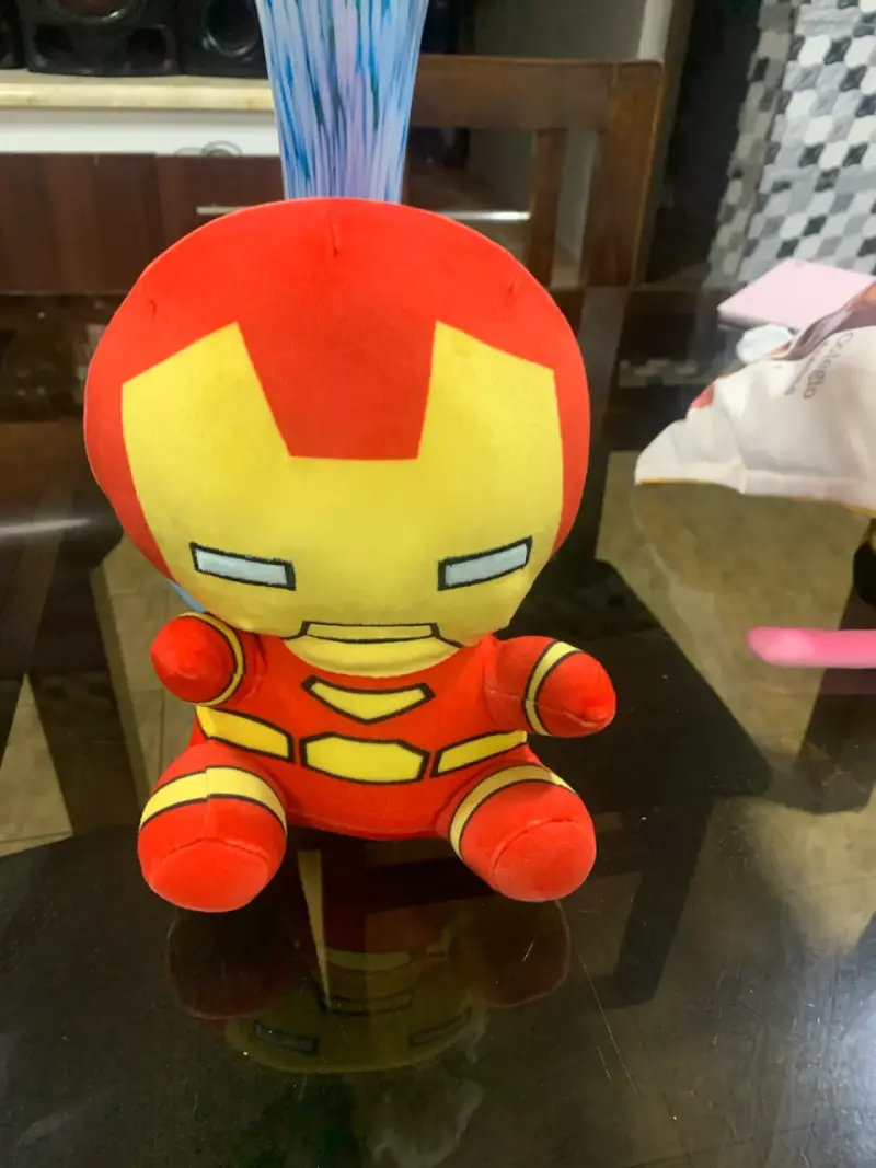 Peluche Iron Man rojo y amarillo