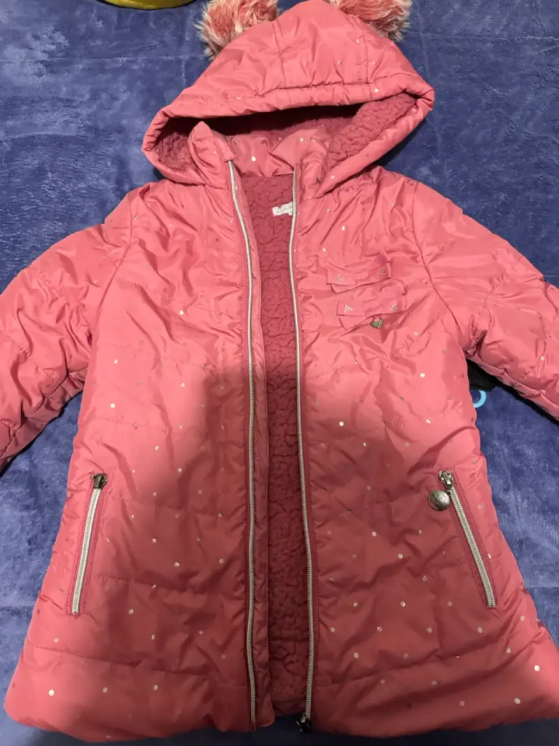 Chaqueta rosa con orejas - 2
