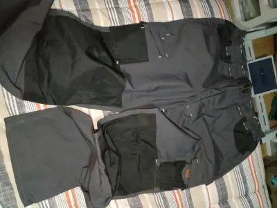 Pantalones de trabajo grises nuevos - miniatura 4