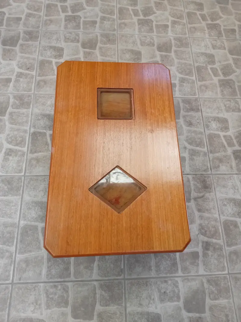 Mesa baja de madera - 3