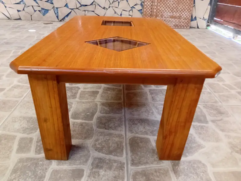 Mesa baja de madera - 5