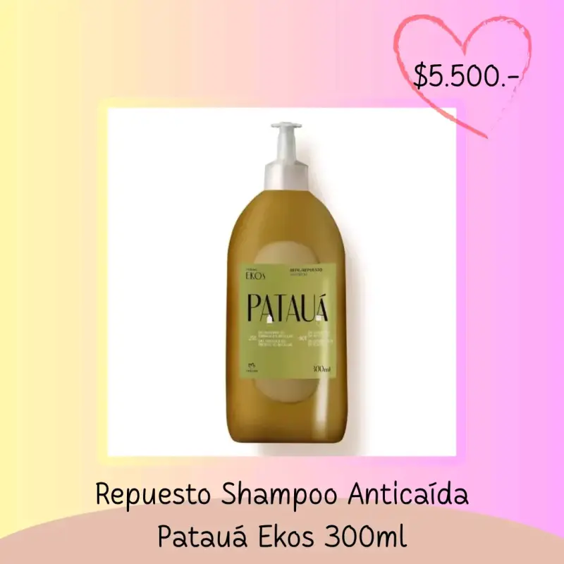 Shampoo anticaída Patauá 300ml