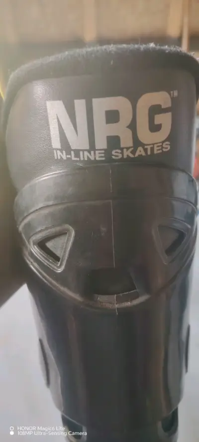 Patines en línea negros NRG - miniatura 2