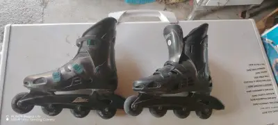 Patines en línea negros NRG - miniatura 3