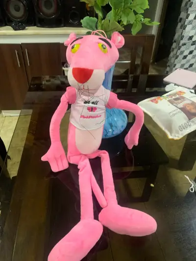 Peluche Hombre Rosa - miniatura 1