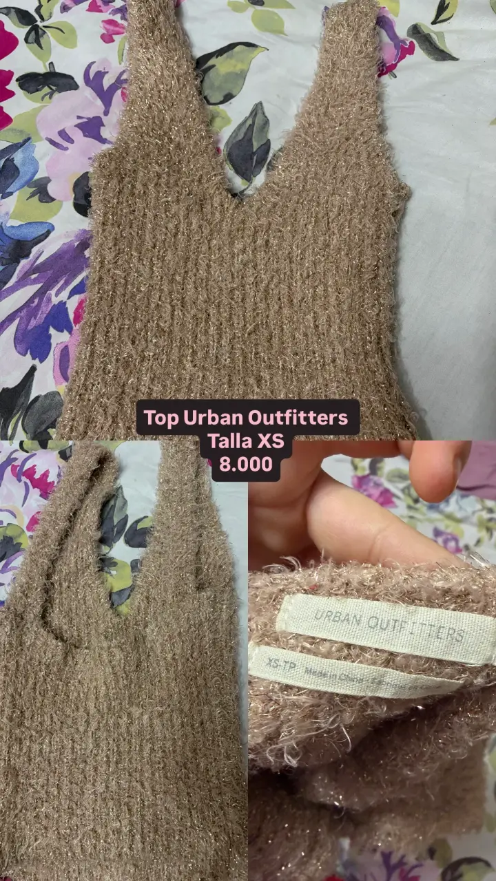 Top marrón Urban Outfitters