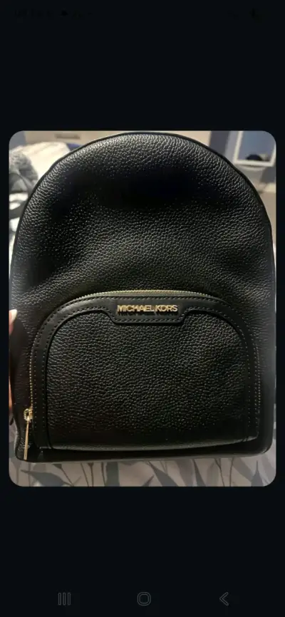 Mochila negra Michael Kors - miniatura 1