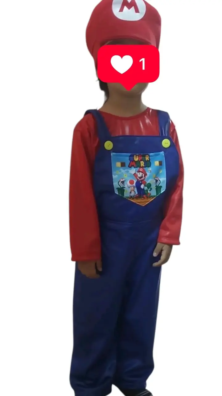 Disfraz infantil de Mario - 1