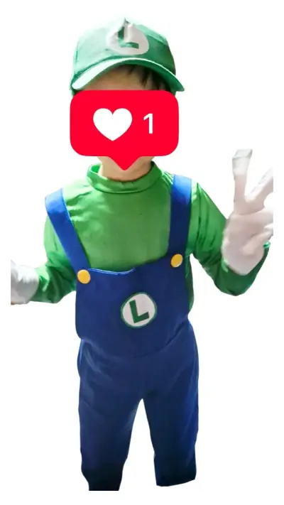 Disfraz infantil de Mario - miniatura 2