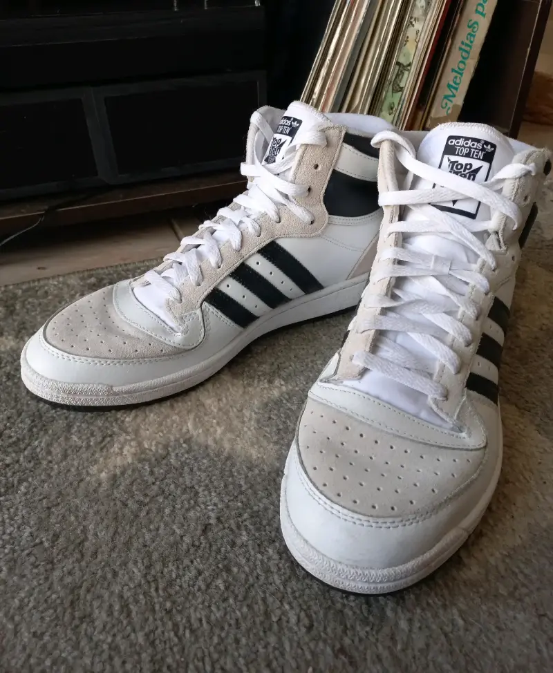 Zapatillas Adidas blancas altas deportivas Topten - 3