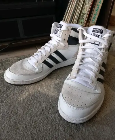 Zapatillas Adidas blancas altas deportivas Topten - miniatura 3