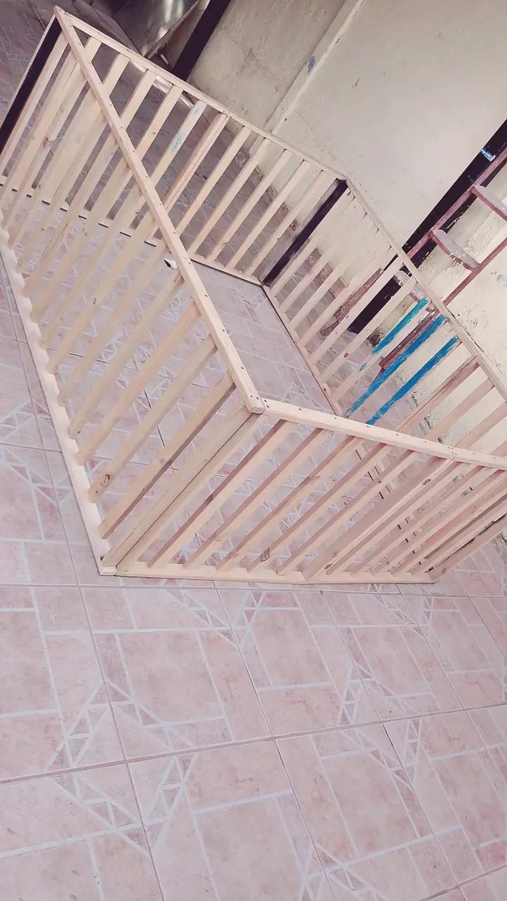 Cuna parque de madera - 1