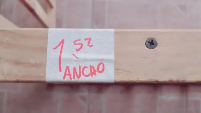 Cuna parque de madera - miniatura 4