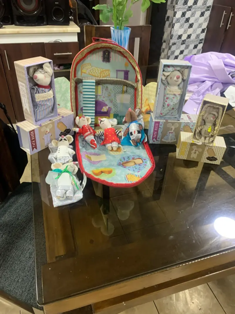 Set de muñecos de tela - 1