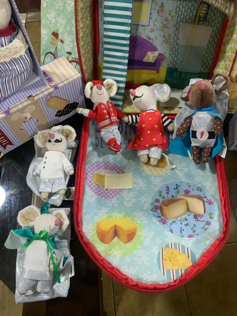 Set de muñecos de tela - 2