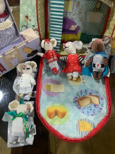 Set de muñecos de tela - miniatura 2
